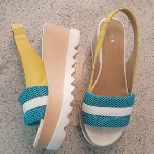 Unique platform sandals